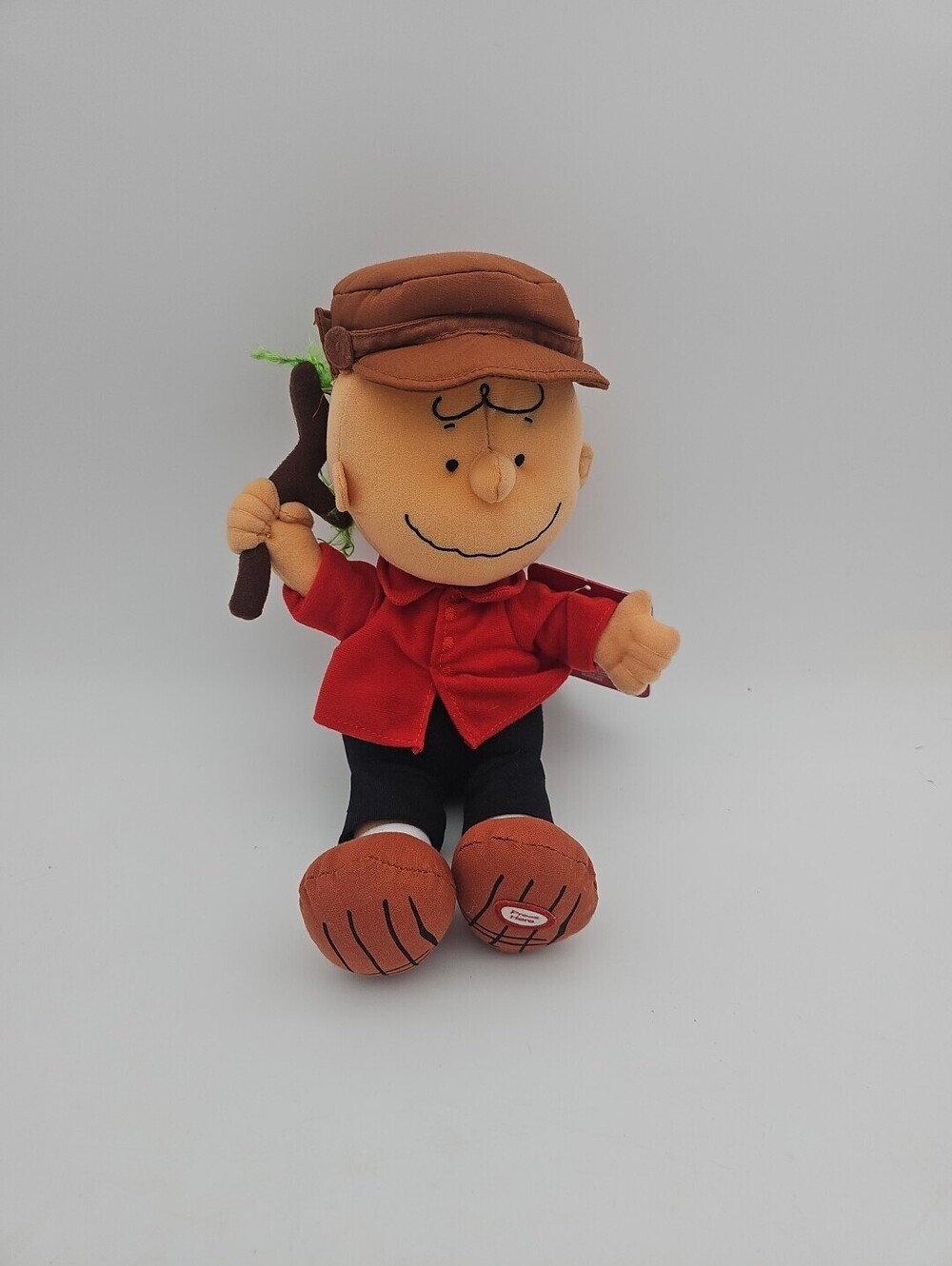 Hallmark Charlie Brown with "Just The Right Tree" Stuffed Plush No Sound